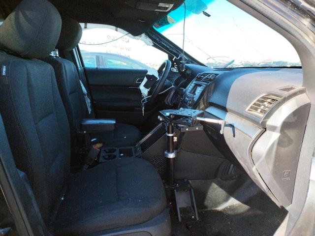 1FM5K8AR7HGA62893 - 2017 FORD EXPLORER POLICE INTERCEPTOR BLACK photo 5