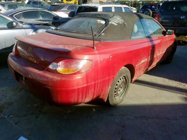 2T1FF28P42C549635 - 2002 TOYOTA CAMRY SOLARA SE  photo 4