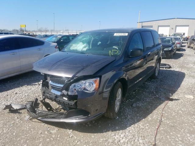 2C4RDGBG4KR500850 - 2019 DODGE GRAND CARAVAN SE  photo 2