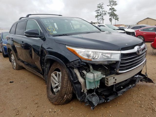 5TDBKRFHXFS191274 - 2015 TOYOTA HIGHLANDER LE  photo 1