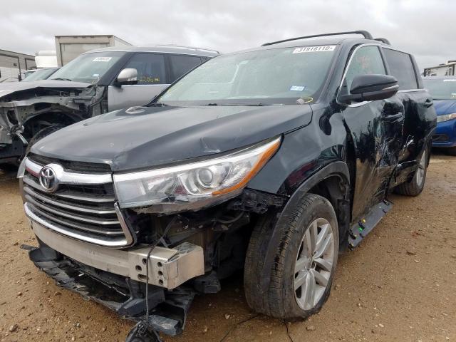 5TDBKRFHXFS191274 - 2015 TOYOTA HIGHLANDER LE  photo 2