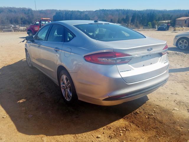 3FA6P0LU7JR116100 - 2018 FORD FUSION SE HYBRID  photo 3