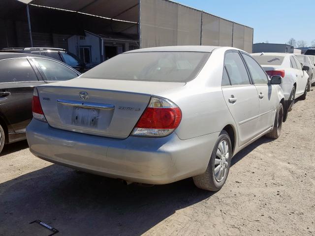 4T1BE32K05U095357 - 2005 TOYOTA CAMRY LE  photo 4