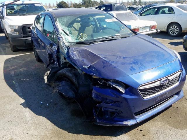 4S3GTAA64J3739970 - 2018 SUBARU IMPREZA  photo 1