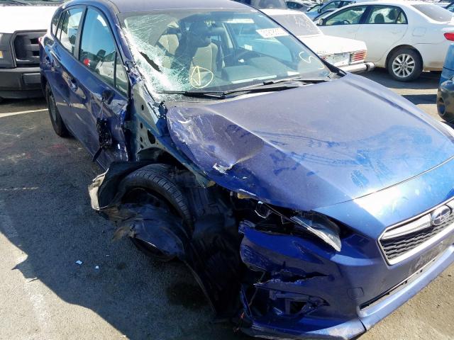 4S3GTAA64J3739970 - 2018 SUBARU IMPREZA  photo 9