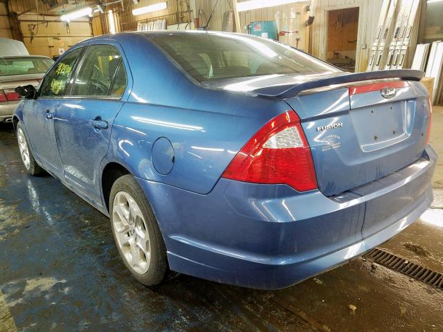 3FAHP0HA0AR227885 - 2010 FORD FUSION SE  photo 3