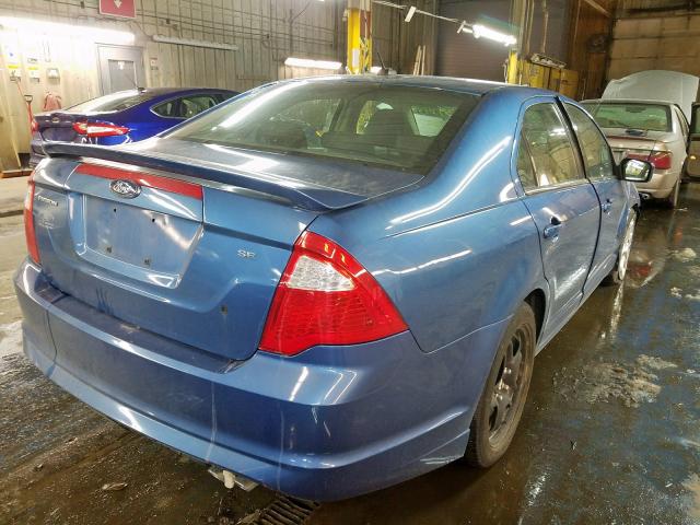 3FAHP0HA0AR227885 - 2010 FORD FUSION SE  photo 4