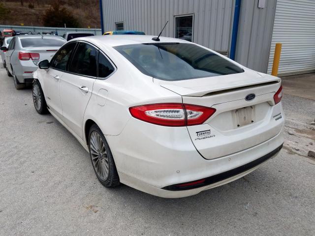 3FA6P0RUXER218200 - 2014 FORD FUSION TITANIUM HEV  photo 3