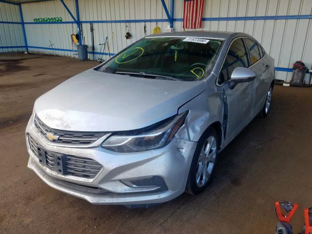 1G1BF5SM8H7172325 - 2017 CHEVROLET CRUZE PREMIER  photo 2