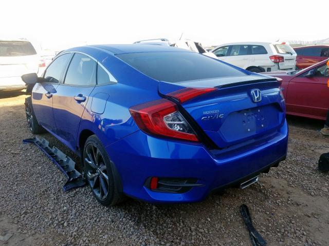 19XFC2F87KE001702 - 2019 HONDA CIVIC SPORT  照片 3