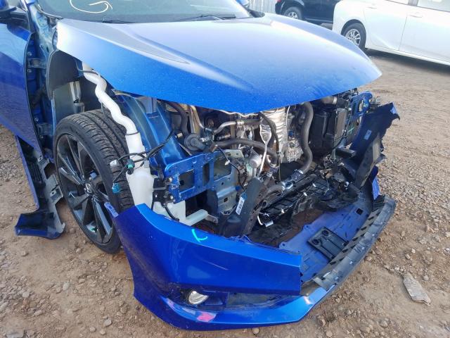 19XFC2F87KE001702 - 2019 HONDA CIVIC SPORT  photo 9