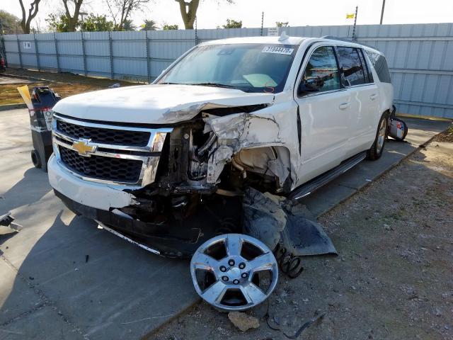 1GNSKHKC4GR339074 - 2016 CHEVROLET SUBURBAN K1500 LT  photo 2