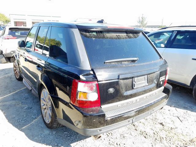 SALSH23437A989503 - 2007 LAND ROVER RANGE ROVER SPORT SUPERCHARGED  photo 3