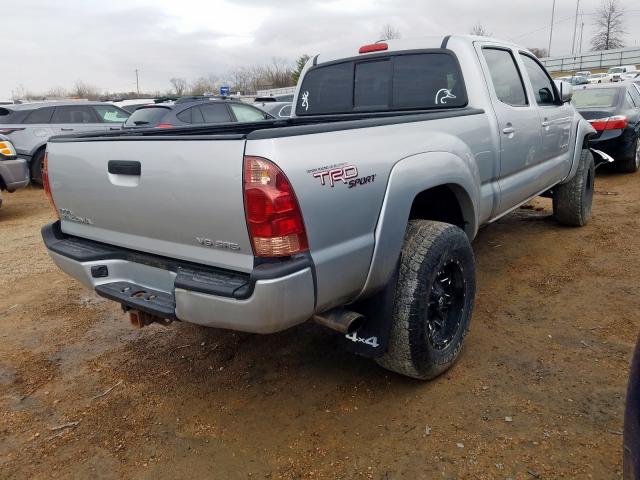 5TEMU52N05Z105866 - 2005 TOYOTA TACOMA DOUBLE CAB LONG BED  photo 4