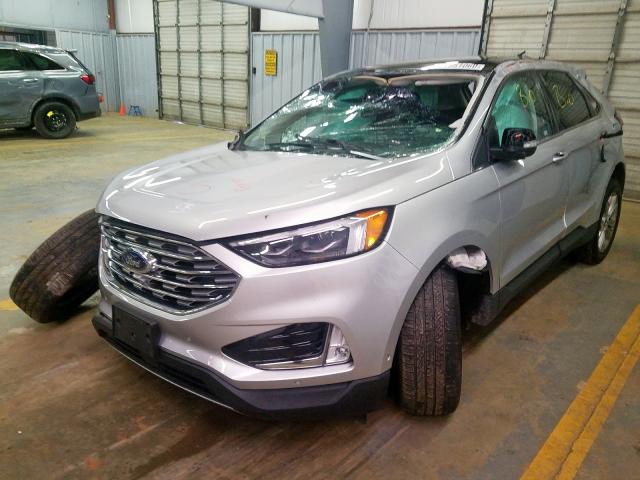 2FMPK4K90KBC02300 - 2019 FORD EDGE TITANIUM  photo 2