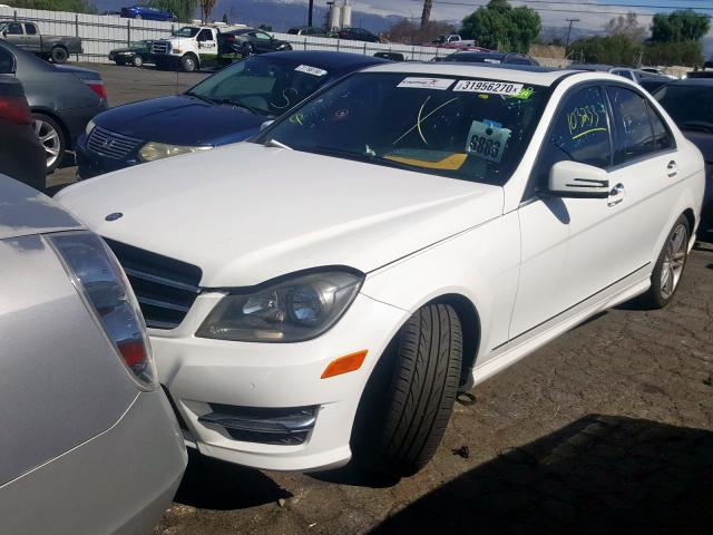 WDDGF4HB6ER306980 - 2014 MERCEDES-BENZ C 250  photo 2