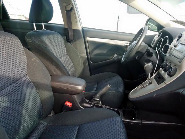 2T1GE40E29C003973 - 2009 TOYOTA COROLLA MATRIX XRS  photo 5