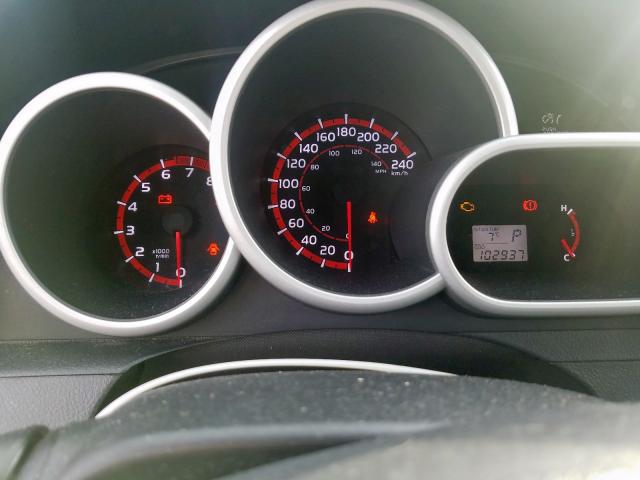 2T1GE40E29C003973 - 2009 TOYOTA COROLLA MATRIX XRS  photo 8