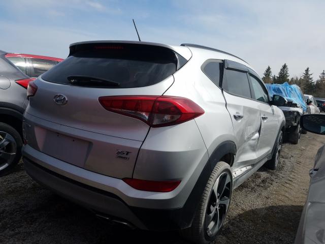 KM8J3CA28HU269053 - 2017 HYUNDAI TUCSON LIMITED  photo 4