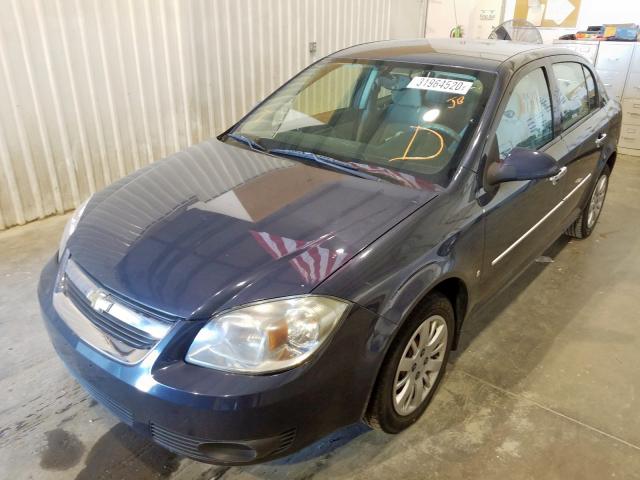 1G1AT58H797179301 - 2009 CHEVROLET COBALT LT  photo 2