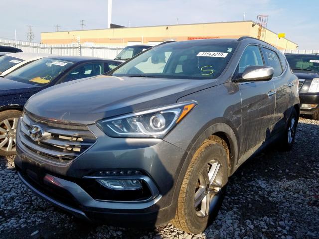 5NMZUDLB1JH067949 - 2018 HYUNDAI SANTA FE SPORT  photo 2