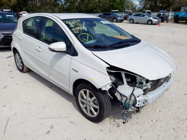 JTDKDTB3XC1524390 - 2012 TOYOTA PRIUS C  photo 1