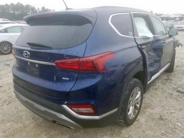 5NMS2CAD3KH021272 - 2019 HYUNDAI SANTA FE SE  photo 4