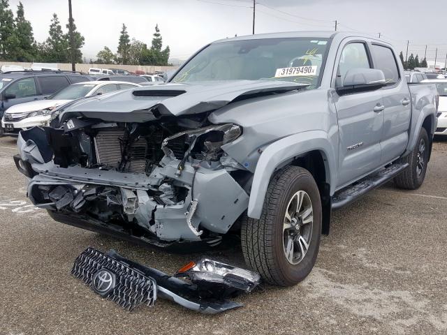 3TMAZ5CN4KM095970 - 2019 TOYOTA TACOMA DOUBLE CAB  photo 2