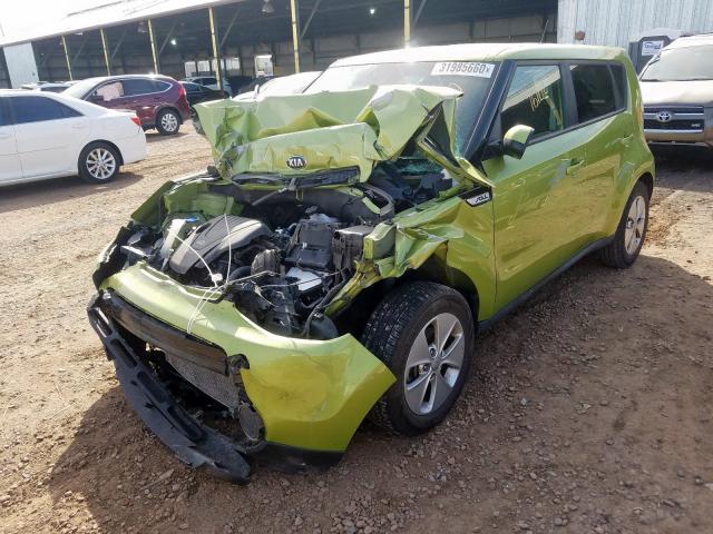 KNDJN2A21G7857883 - 2016 KIA SOUL  photo 2