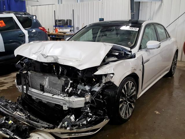 1LN6L9RP0K5611265 - 2019 LINCOLN CONTINENTAL RESERVE  photo 2