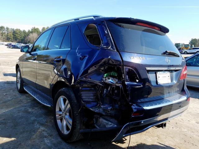 4JGDA5HB1EA391027 - 2014 MERCEDES-BENZ ML 350 4MATIC  photo 3