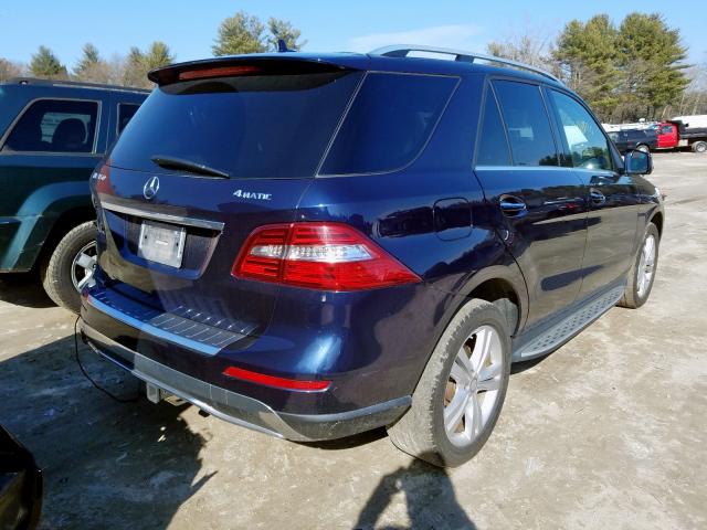 4JGDA5HB1EA391027 - 2014 MERCEDES-BENZ ML 350 4MATIC  photo 4