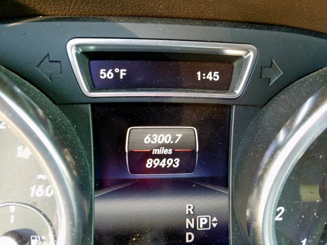 4JGDA5HB1EA391027 - 2014 MERCEDES-BENZ ML 350 4MATIC  photo 8