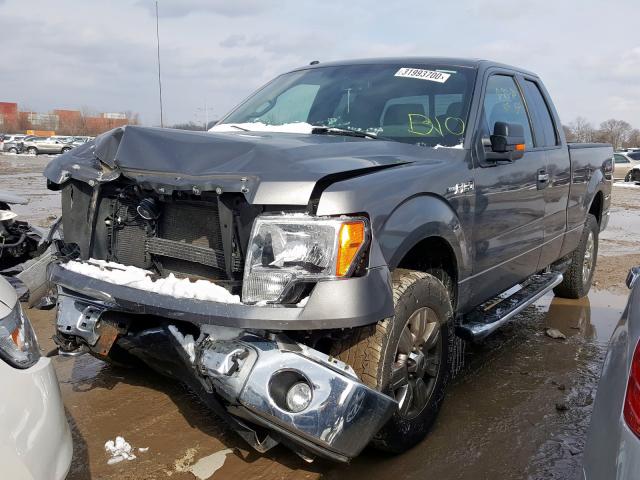 1FTFX1EF4BFC57154 - 2011 FORD F150 SUPER CAB  photo 2