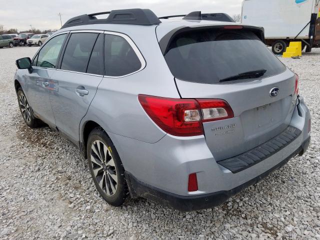 4S4BSENC4H3364866 - 2017 SUBARU OUTBACK 3.6R LIMITED  photo 3