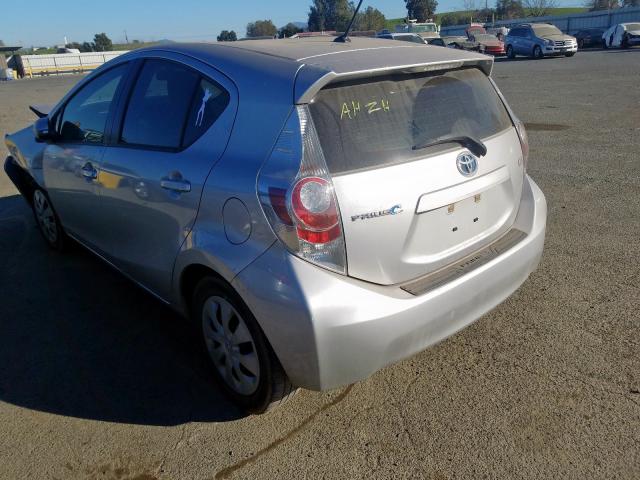 JTDKDTB37C1004387 - 2012 TOYOTA PRIUS C  photo 3