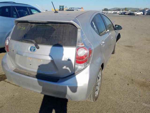 JTDKDTB37C1004387 - 2012 TOYOTA PRIUS C  photo 4