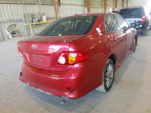 2T1BU4EE3AC517583 - 2010 TOYOTA COROLLA BASE  photo 4