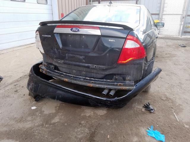 3FAHP0JA4CR331230 - 2012 FORD FUSION SEL  photo 9