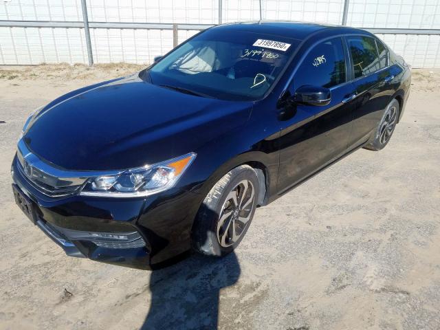 1HGCR2F77GA021842 - 2016 HONDA ACCORD EX  photo 2