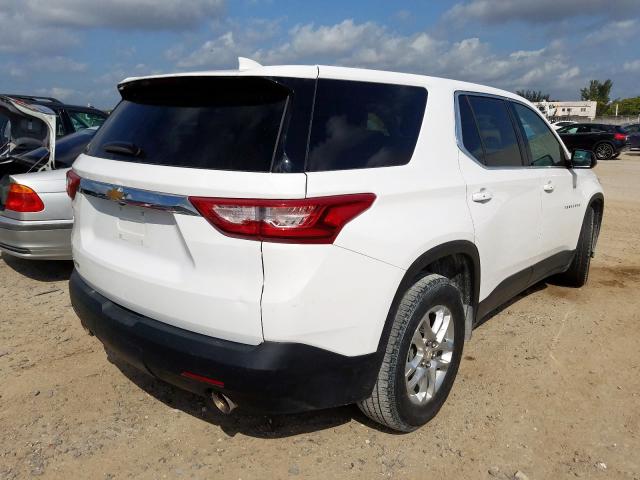 1GNERFKW8JJ185417 - 2018 CHEVROLET TRAVERSE LS  photo 4