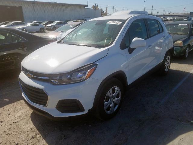 KL7CJKSB9HB213126 - 2017 CHEVROLET TRAX LS  photo 2