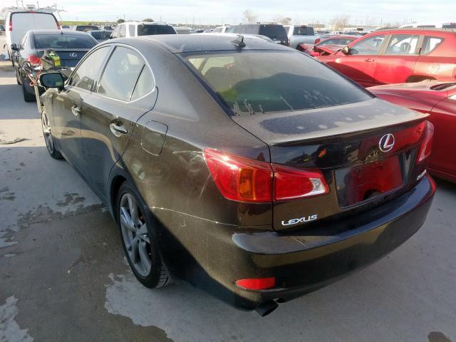 JTHBF5C29A2099536 - 2010 LEXUS IS 250  photo 3