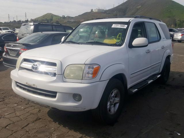 5TDZT34A36S269540 - 2006 TOYOTA SEQUOIA SR5  photo 2