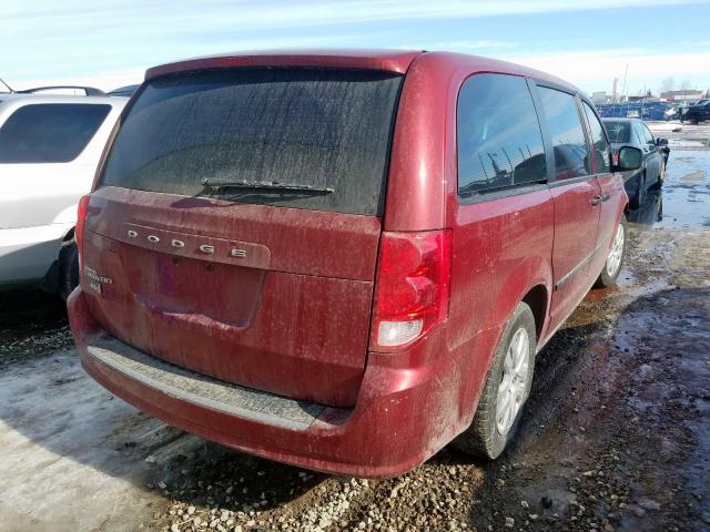 2C4RDGBG7GR216605 - 2016 DODGE GRAND CARAVAN SE  photo 4