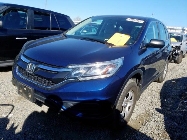 2HKRM4H39FH642844 - 2015 HONDA CR-V LX  photo 2