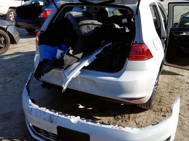 3VW217AU3HM056732 - 2017 VOLKSWAGEN GOLF S  photo 9