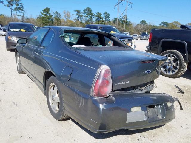 2G1WW12E459146799 - 2005 CHEVROLET MONTE CARLO LS  ფოტო 3