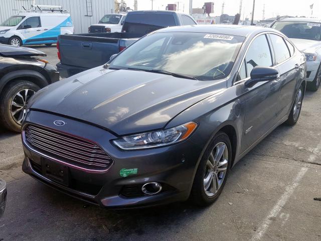 3FA6P0SU8FR280612 - 2015 FORD FUSION TITANIUM PHEV  photo 2