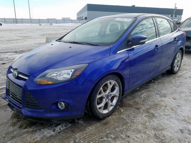 1FADP3J2XDL298615 - 2013 FORD FOCUS TITANIUM  photo 2